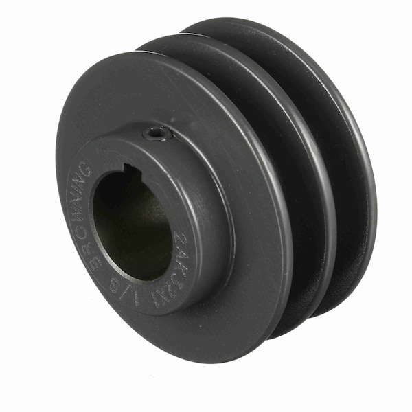 2 Groove Cast Iron Fhp - Finished Bore Sheave, 2AK32X 1 1/8